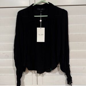 Elegant Black Women's Blouse